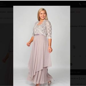 Mother of the Bride / NWT / R& M Richard’s. PLUS Size 22W / Champagne Color